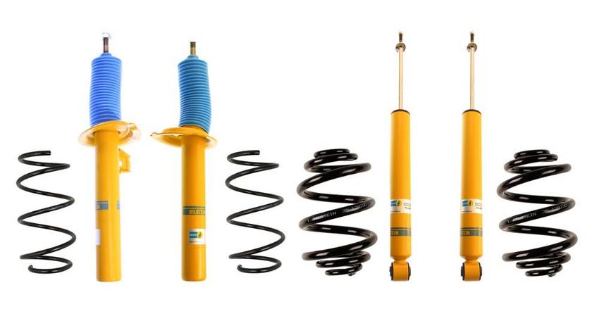 BMW Suspension Strut and Shock Absorber Assembly Kit - Front and Rear (Standard Suspension) (B8 Performance Plus) 33536750760 - Bilstein 3973151KIT